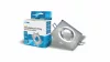 Ceiling lighting point fitting QUADRO glass square - transparent