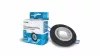 Ceiling lighting point fitting GIRO glass round black