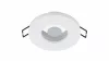 Ceiling lighting point fitting Aqua cast round Fixted white
