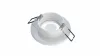 Ceiling lighting point fitting Aqua cast round Fixted white