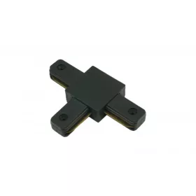 Connector for busbars, 1f black tee