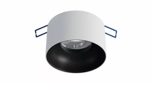Ceiling lighting point fitting CASA cast round Fixted white