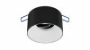 Ceiling lighting point fitting CASA cast round Fixted black