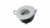 Ceiling lighting point fitting LISA cast round Fixted white