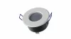 Ceiling lighting point fitting LISA cast round Fixted white