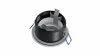 Ceiling lighting point fitting LISA cast round Fixted white