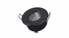 Ceiling lighting point fitting LISA cast round Fixted black
