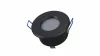 Ceiling lighting point fitting LISA cast round Fixted black