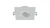 Ceiling lighting point fitting BONA cast round Fixted white