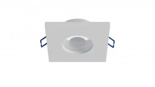 Ceiling lighting point fitting BONA cast round Fixted white