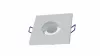 Ceiling lighting point fitting BONA cast round Fixted white