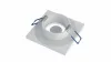 Ceiling lighting point fitting BONA cast round Fixted white