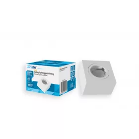 Ceiling spotlight fixture SPOT CARO square white