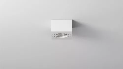 Ceiling spotlight fixture SPOT CARO square white