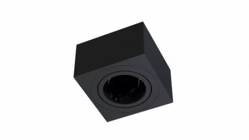 Ceiling spotlight fixture SPOT CARO square black