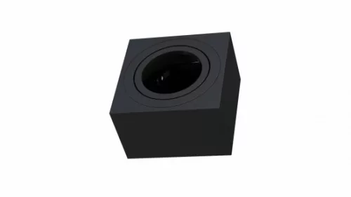 Ceiling spotlight fixture SPOT CARO square black