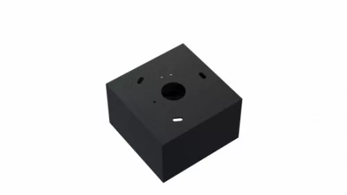 Ceiling spotlight fixture SPOT CARO square black
