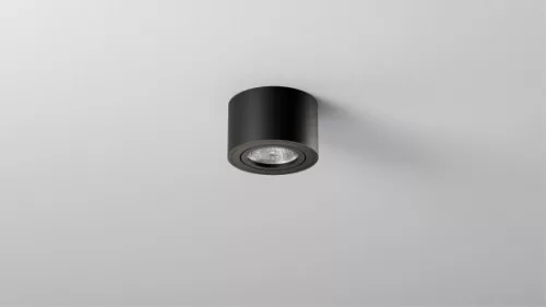 Ceiling spotlight fixture SPOT FIRA round black