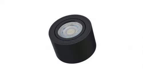Ceiling spotlight fixture SPOT FIRA round black