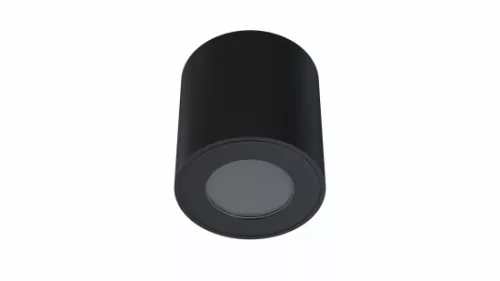 Ceiling spotlight fixture SPOT LUNA round Fixted black