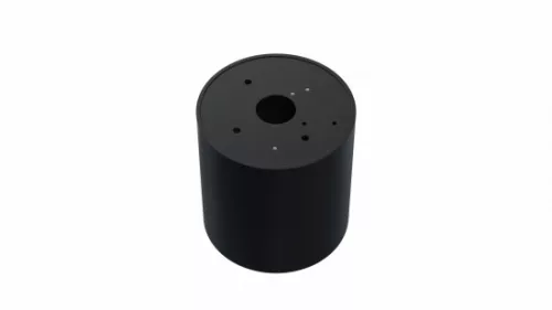 Ceiling spotlight fixture SPOT LUNA round Fixted black