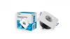 Ceiling lighting point fitting XANA cast square Fixted white, IP44