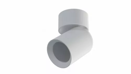Ceiling spotlight fixture SPOT LUMI rotating white