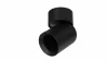 Ceiling spotlight fixture SPOT LUMI rotating black