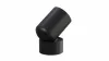 Ceiling spotlight fixture SPOT LUMI rotating black