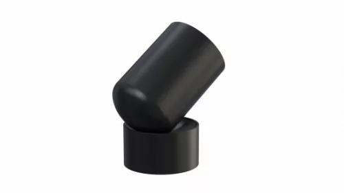 Ceiling spotlight fixture SPOT LUMI rotating black