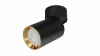 Bendable/rotatable ceiling spotlight fixture SPOT LUMI rotating black