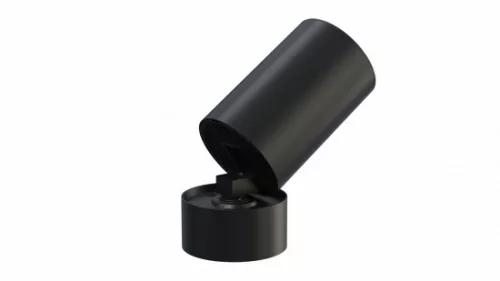 Bendable/rotatable ceiling spotlight fixture SPOT LUMI rotating black