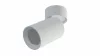 Bendable/rotatable ceiling spotlight fixture SPOT LUMI rotating white