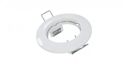 Ceiling lighting point fitting ROKA cast round Fixted white