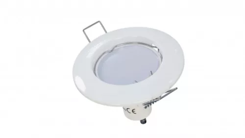Ceiling lighting point fitting ROKA cast round Fixted white