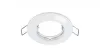 Ceiling lighting point fitting ROKA cast round Fixted white