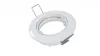 Ceiling lighting point fitting OPRA cast round adjustable white