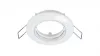 Ceiling lighting point fitting OPRA cast round adjustable white