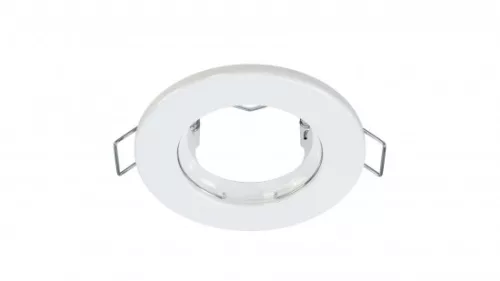 Ceiling lighting point fitting SARA round Fixted white