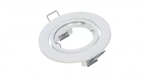 Ceiling lighting point fitting VEPA round adjustable white