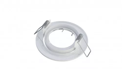 Ceiling lighting point fitting VEPA round adjustable white