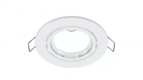 Ceiling lighting point fitting VEPA round adjustable white