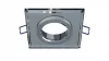 Ceiling lighting point fitting RIA glass square white - transparent