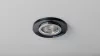 Ceiling lighting point fitting ROVO glass round black