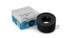Ceiling lighting point fitting CLEO round black
