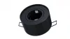 Ceiling lighting point fitting CLEO round black