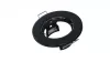 Ceiling lighting point fitting SARA round Fixted black
