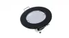 Ceiling lighting point fitting SARA round Fixted black
