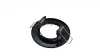Ceiling lighting point fitting SARA round Fixted black