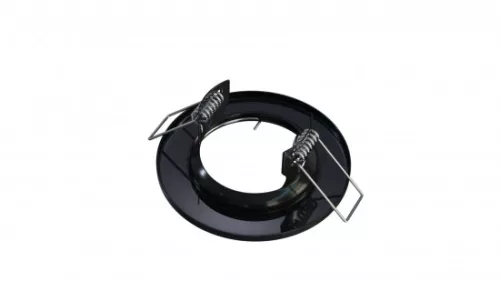 Ceiling lighting point fitting SARA round Fixted black